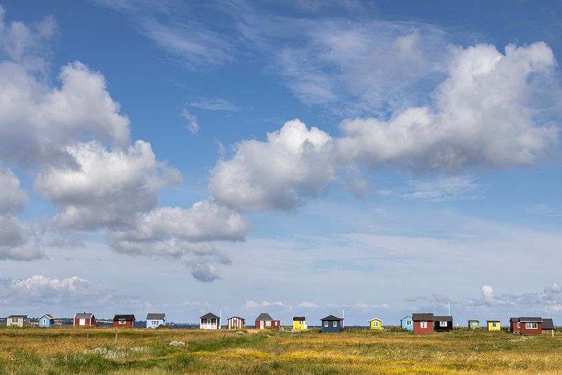 Chalets de plage sur Vesterstrand Æro par Sander Groenendijk