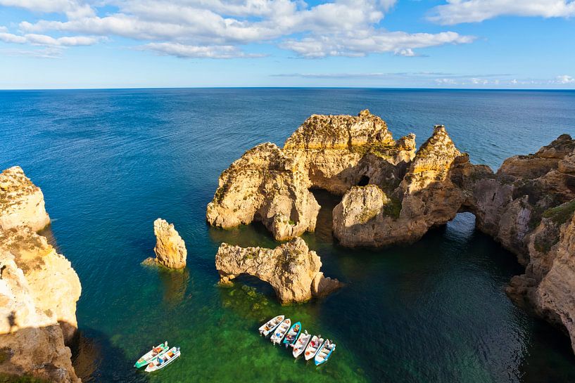 Ponta da Piedade en Algarve au Portugal par Werner Dieterich