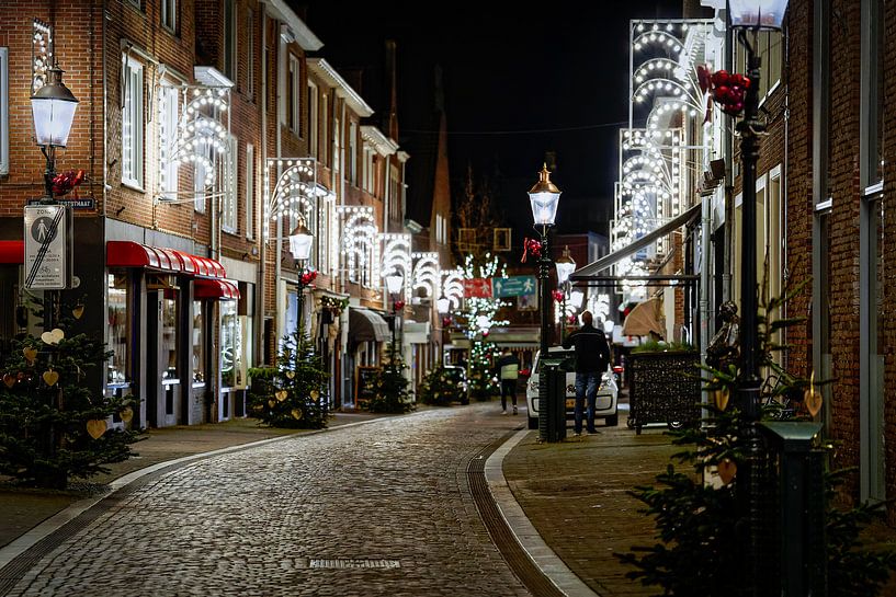 Venlo | Jodenstraat in weihnachtlicher Atmosphäre von Jos Saris