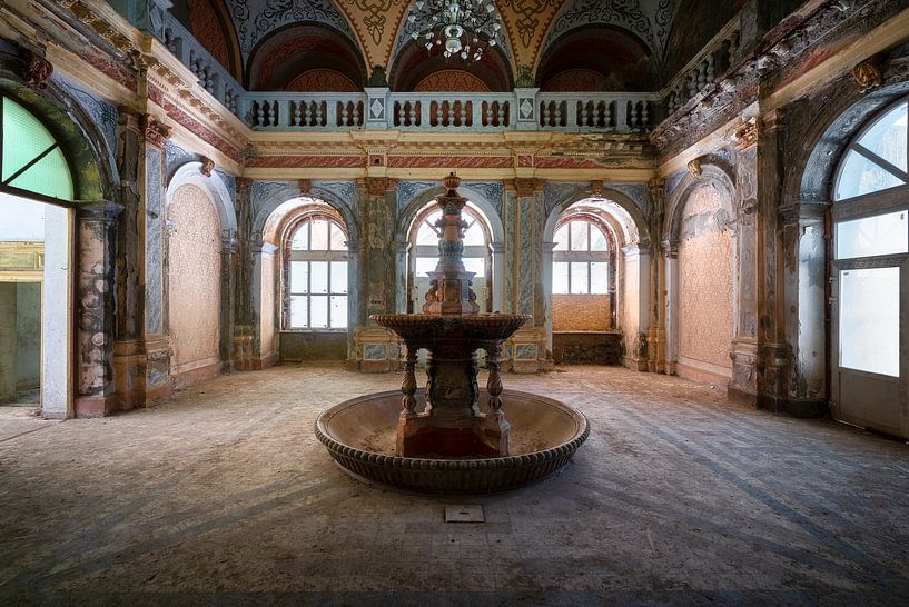 Abandoned Fountain in Decay. by Roman Robroek - Photos of Abandoned Buildings