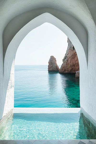 Vue sur l'eau par Poster Art Shop