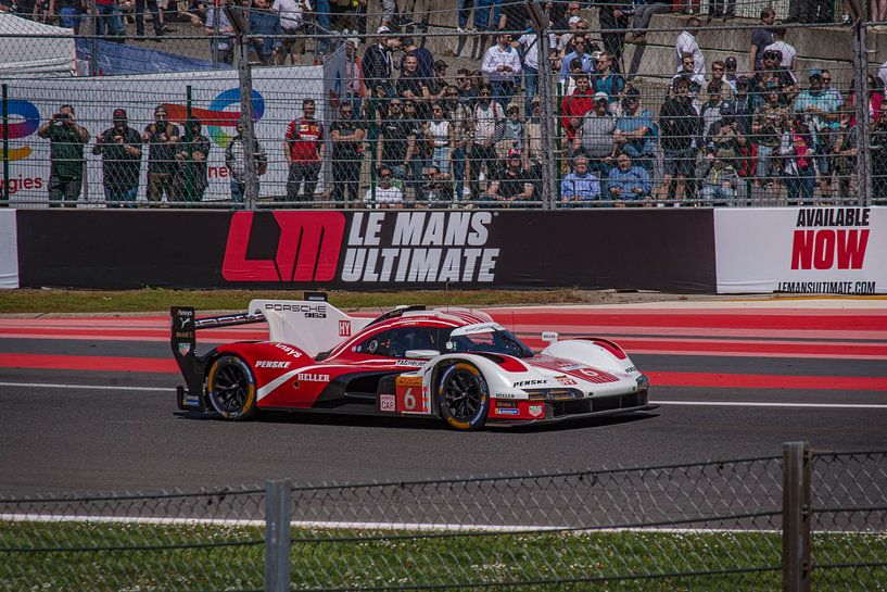 Porsche Penske van Stacey Van Baast