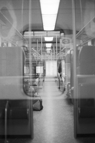 Analoge dubbel belichte foto by Dineke van der Ploeg