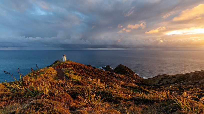 Sonnenuntergang Cape Reinga NZ Neuseeland von Pascal Sigrist - Landscape Photography