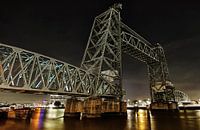 Rotterdam, de hef by night 