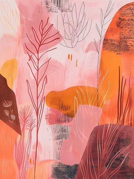 Moderne Abstraktion III von Gypsy Galleria