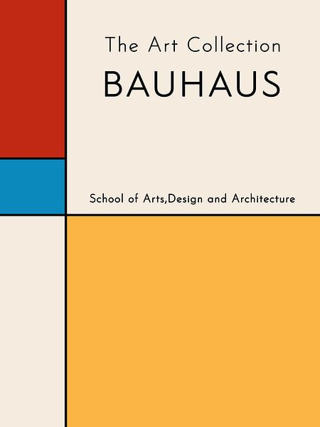 Bauhaus, Die Kunstsammlung Nr. 3 von Hilde Remerie Fotografie und digitale Kunst