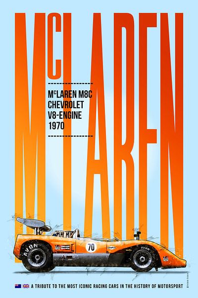 McLaren M8C par Theodor Decker