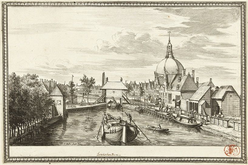 Coenraet Decker, Vue de Leidschendam, en ou avant 1678 par Atelier Liesjes