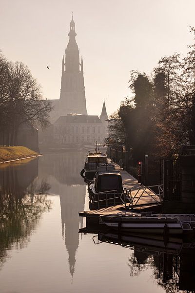 Spanjaardsgat im Winterglühen von JPWFoto