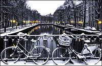 Amsterdam, Fahrräder und Grachten