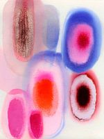 Vibrierende und bunte Formen