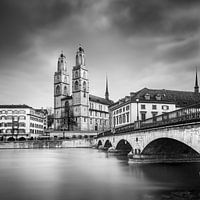Großmünster Zürich (b/w)