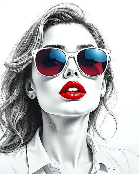 Beauté pop-art par Jean Pierre