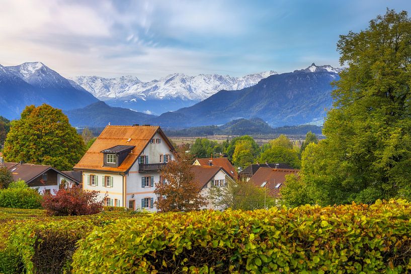 Die Alpen bei Murnau von ManfredFotos