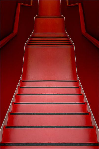 Escalier design Parc scientifique d'Utrecht par Frans Nijland