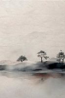 ZEN ART Triptyque (partie 3) : Paysage japonais serein
