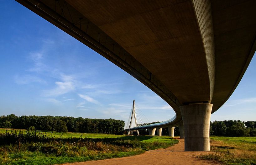 Elbaue bridge by georgfotoart