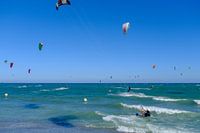 Kitesurfen im Mittelmeer
