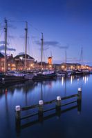 Hellevoetsluis blaue Stunde Festung