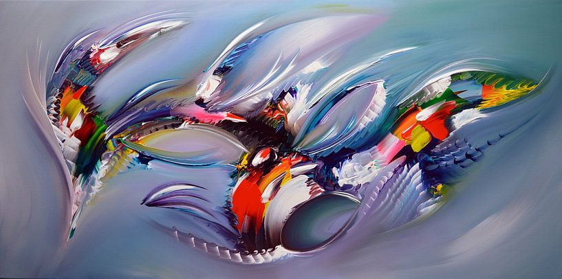 Pouvoir abstrait par Gena Theheartofart