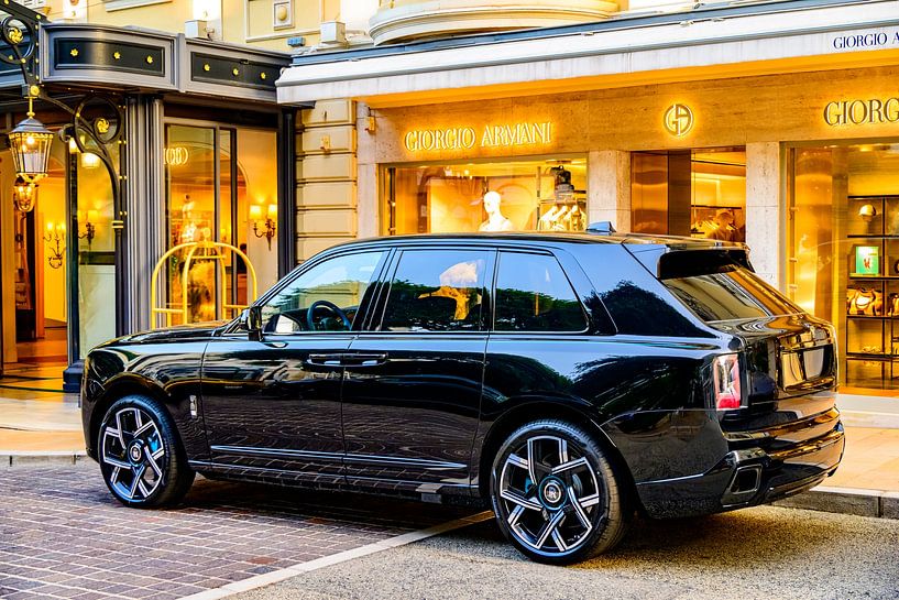 Rolls Royce Cullinan luxury SUV in Monaco by Sjoerd van der Wal Photography