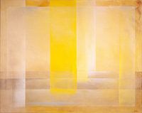 Gelb mit Weiß und Beige