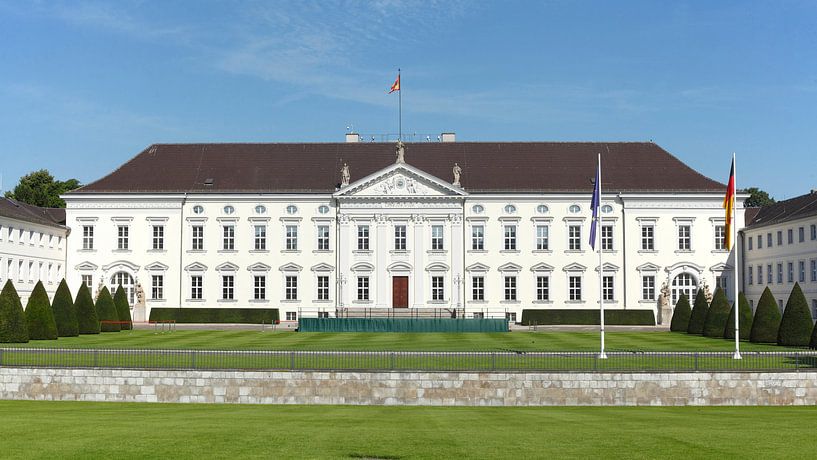 Bellevue Palace, official residence of the German Federal President, government district, Berlin, Ge by Torsten Krüger