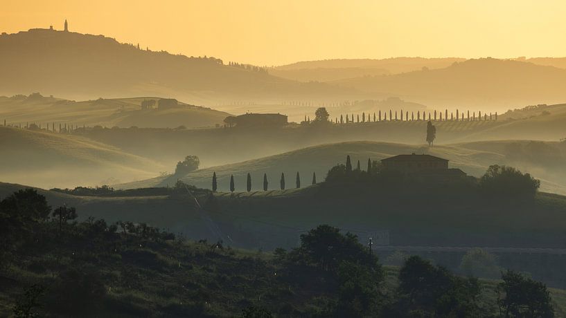 Val d'Orcia, Toscane en Italie par Thomas Rieger