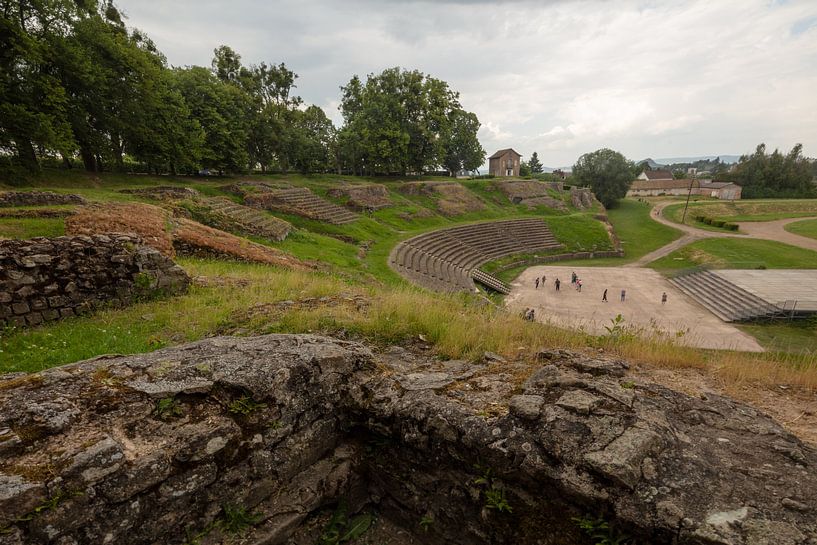 Théâtre romain à Autun, France par Joost Adriaanse