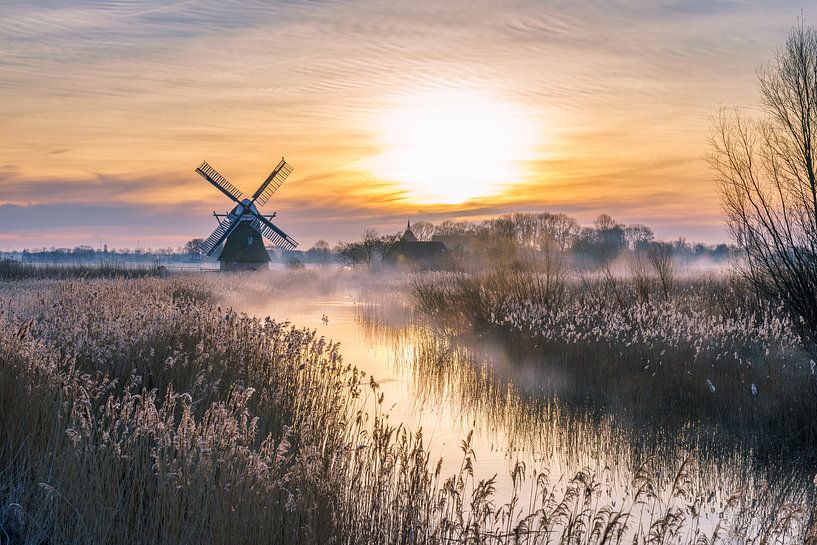 Niederländische Landschaft von Melvin Jonker