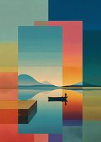 Le fjord en couleurs