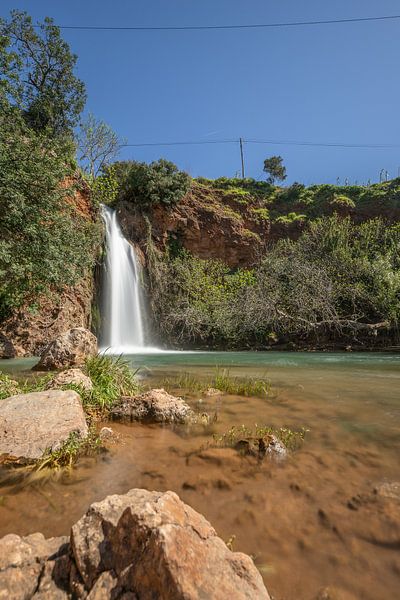 Chute d'eau Queda do Vigário à Alte, Algarve, Portugal par Fotos by Jan Wehnert