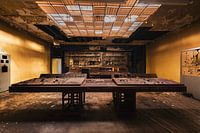 Verlassener Kontrollraum Akers: Echo der Energie