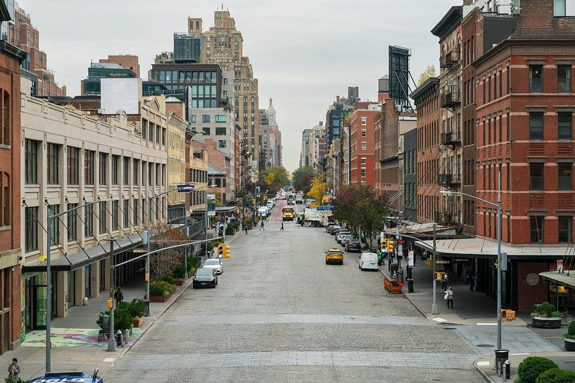 Straße im West Village - New York von Tim Vlielander