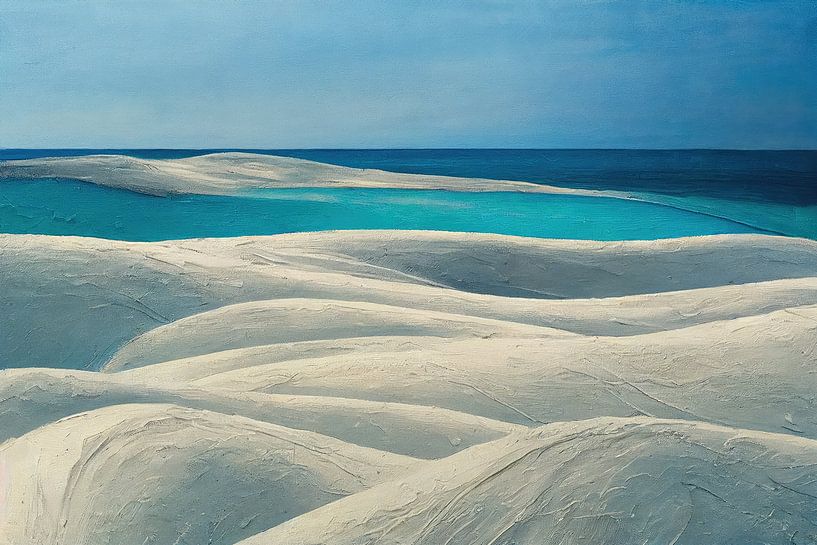 Beach abstract by Bert Nijholt