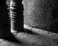 Detail van tralieraam