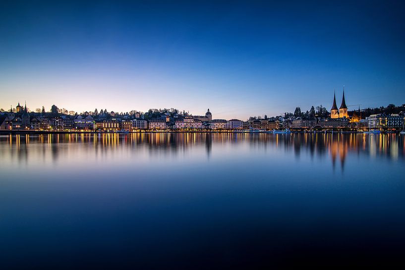 Lucerne de nuit par Severin Pomsel