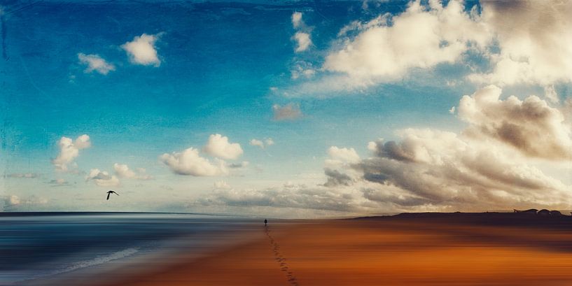 Traces dans le sable par Dirk Wüstenhagen