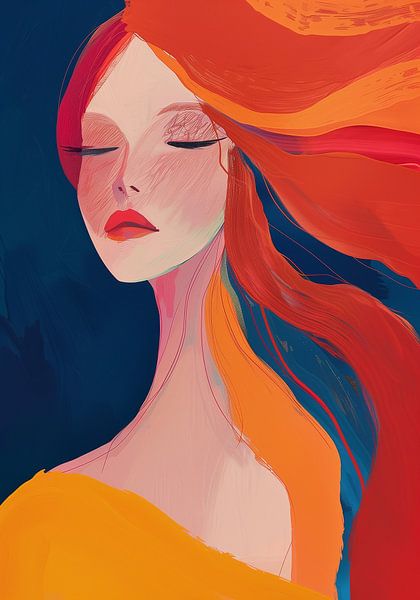 Schönheit in Wellen von Bianca ter Riet