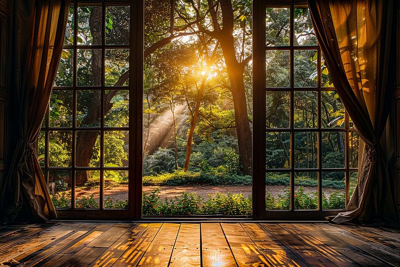 Blick aus dem Fenster von Egon Zitter