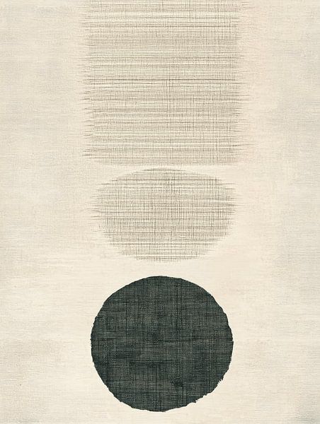 Harmony in Simplicity van Japandi Art Studio