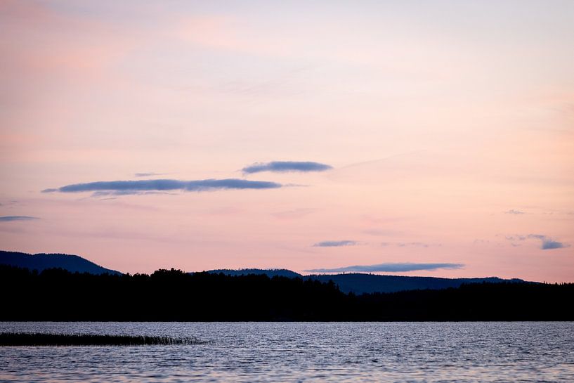 Poster sunset Sweden. Atmospheric nature by Karijn | Fine art Natuur en Reis Fotografie
