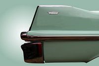 Tail fin of the 1957 Cadillac Coupe DeVille Series 62