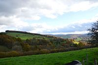 Herfstlandschap in de Ardennen