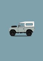 Land Rover Serie Grau