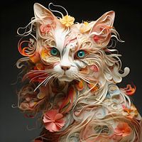 Papier Katze