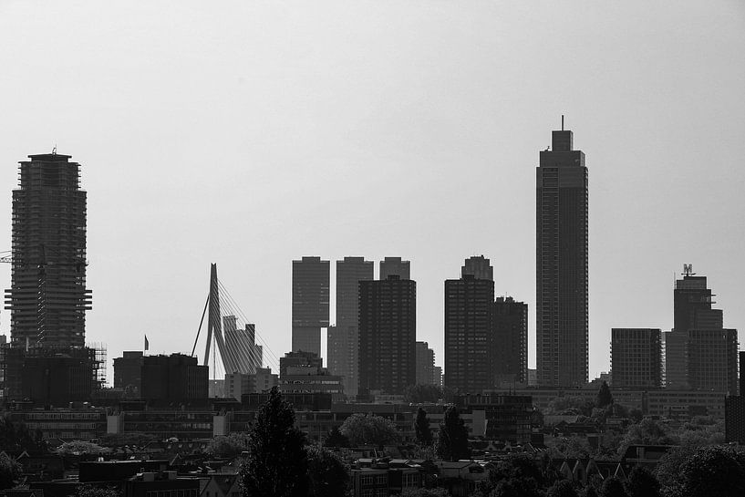 Skyline Black and White by SVPhotography