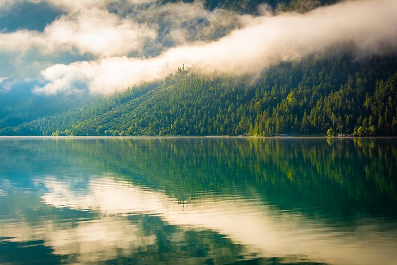 Ochtend aan het meer van Martin Wasilewski