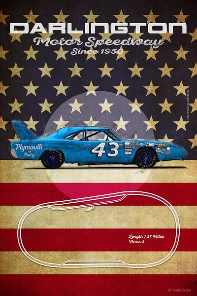 Darlington Motor Speedway by Theodor Decker